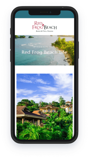 Red Frog Beach screenshot on phone