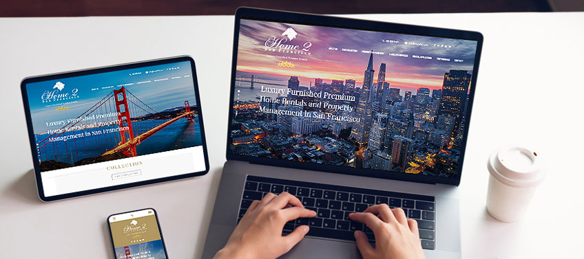 Inconsistent web design