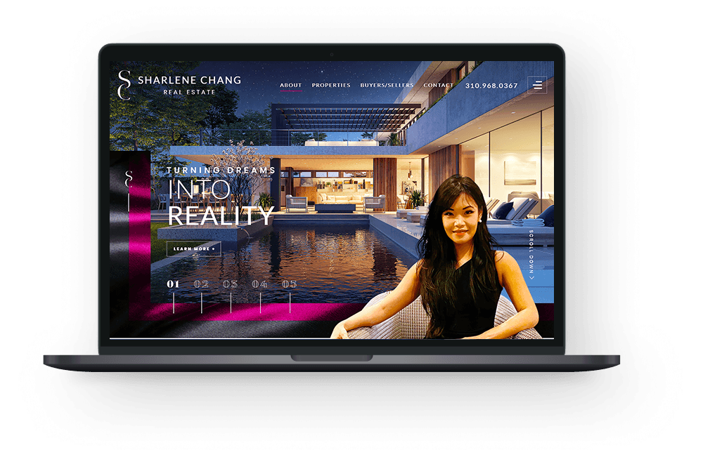 Sharlene Chang's screenshot on laptop