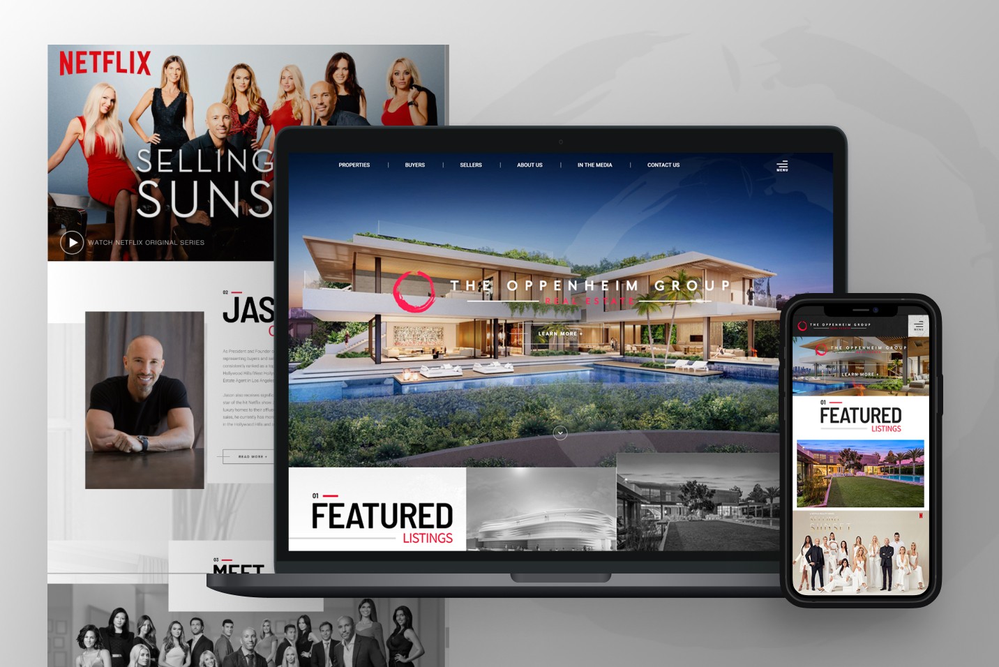 Best Real Estate site Design Example — The Oppenheim Group