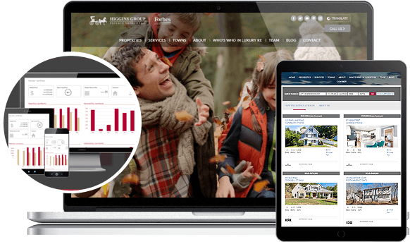 Higgins Group IDX Website Design