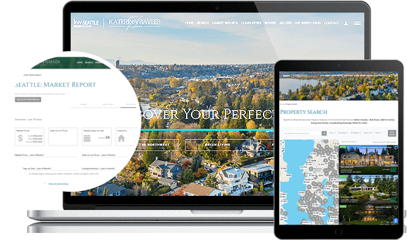 Katerina Sayles IDX Website Design