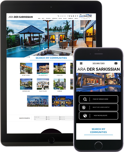 Ara Der Sarkissian - AgentImage Best Mobile Real Estate Websites