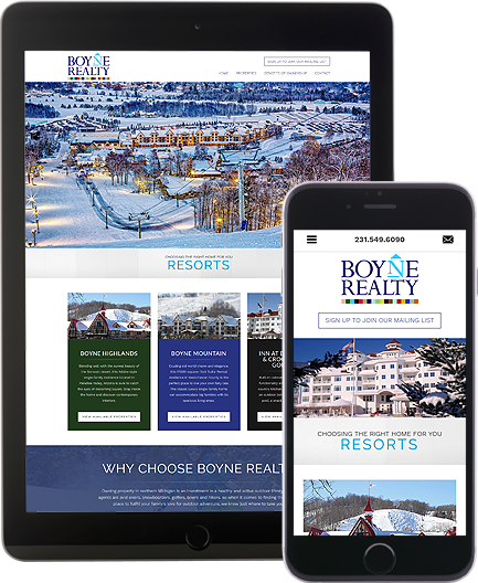Boyne Realty - AgentImage Best Mobile Real Estate Websites