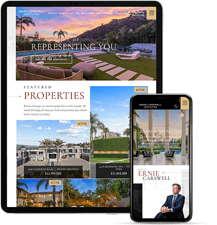 Ernie Carswell & Associates - AgentImage Best Mobile Real Estate Websites