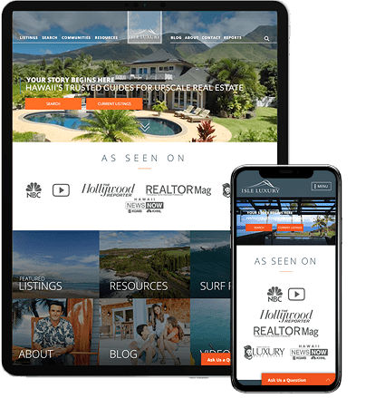 Real Estate Website Design Template - UpLabs