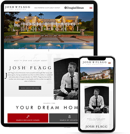 Josh Flagg - AgentImage Best Mobile Real Estate Websites