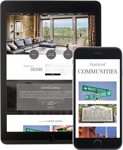 Von Richcreek - AgentImage Best Mobile Real Estate Websites