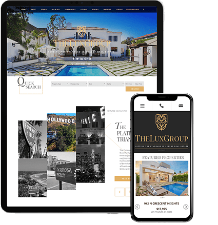 The Lux Group - AgentImage Best Mobile Real Estate Websites
