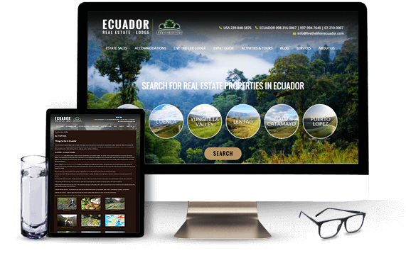 Live The Life in Ecuador - AgentImage Best Real Estate Marketing Website
