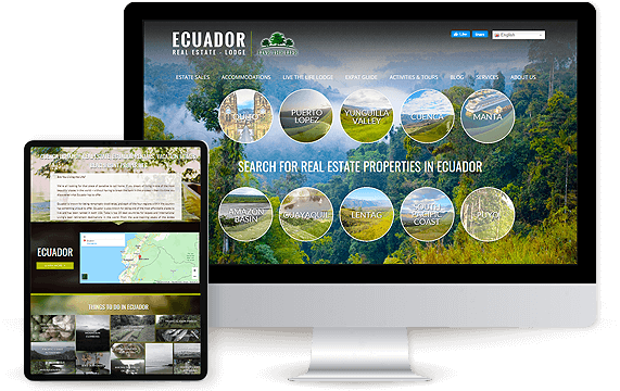 Live The Life in Ecuador - AgentImage Best Real Estate Marketing Website