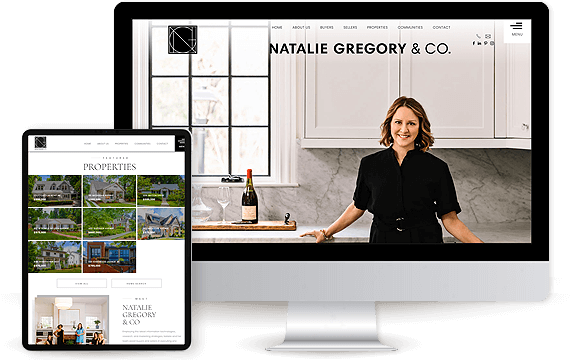 Natalie Gregory - Agent Image Best Real Estate Marketing Website