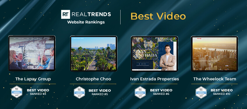 Agent Image Website Winners for Best Video
