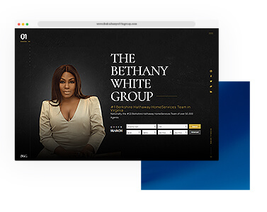 2022 Real Estate Website Design Trends Forecast - Horizontal scrolling