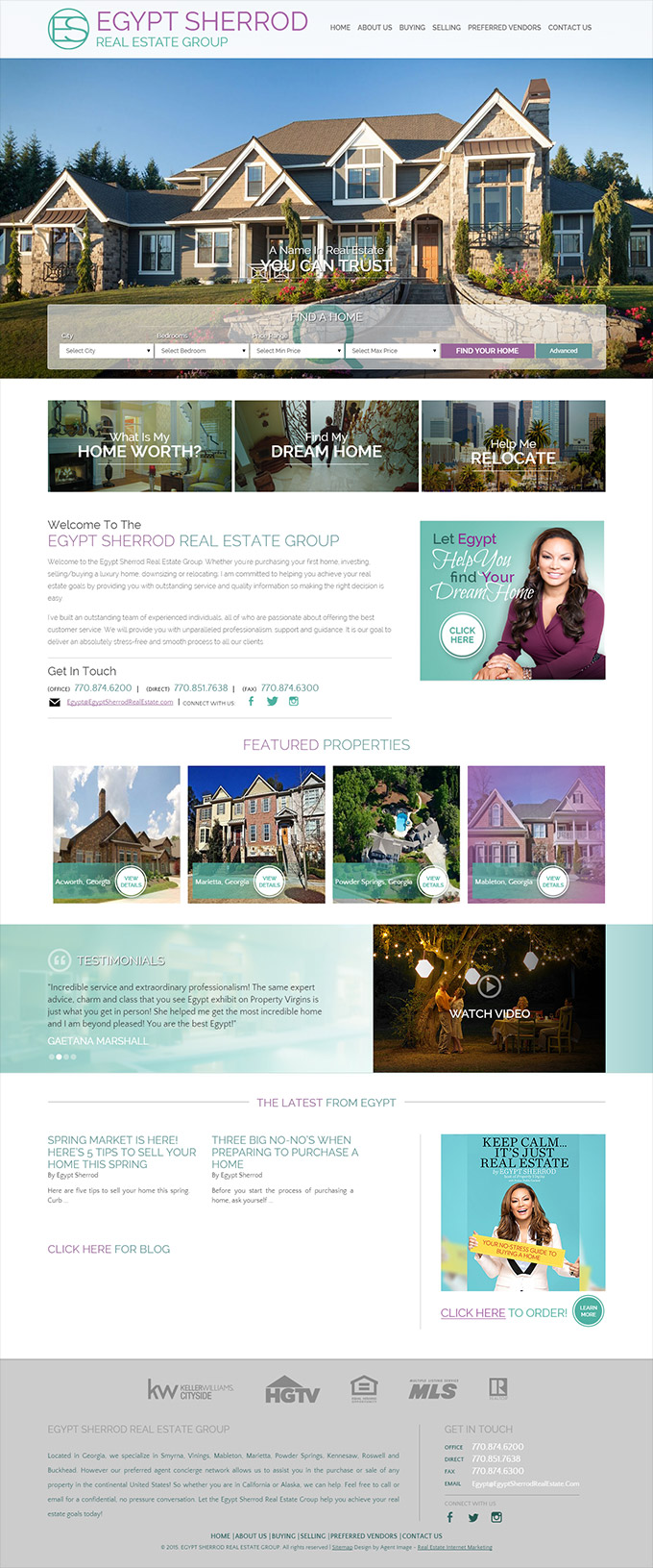Egypt Sherrod's website