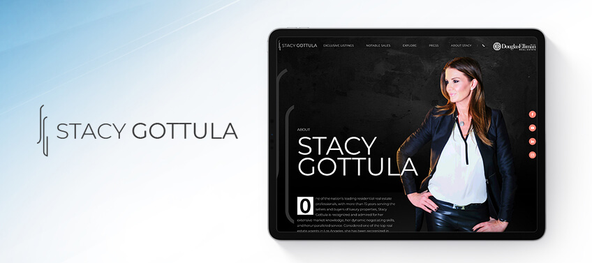 Stacy Gottula Bio highlights her successful real estate transactions