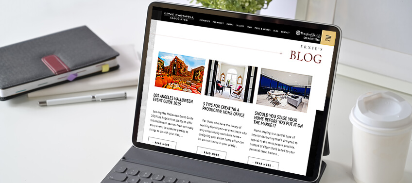 Start your very own real estate blog