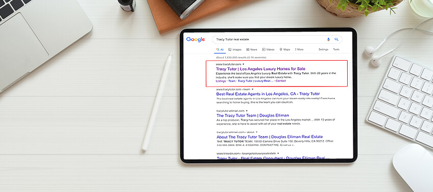 TracyTutor.com now ranks at the top of search pages