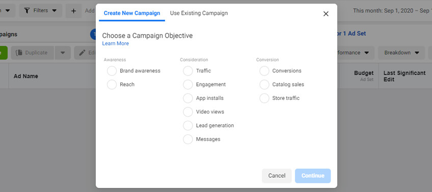 Setting up a successful Facebook ad campaign