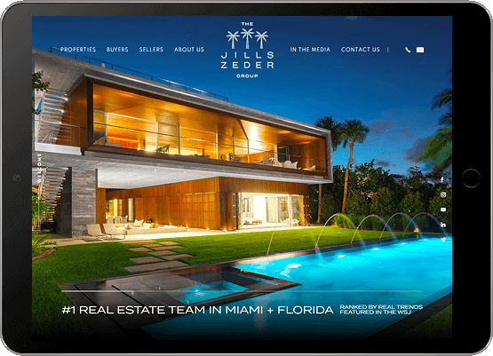 Real Estate Web Design - Realtor Websites - Hook Agency