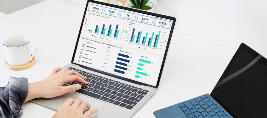 Sample Ad Report Dashboard On Facebook Ads Manager