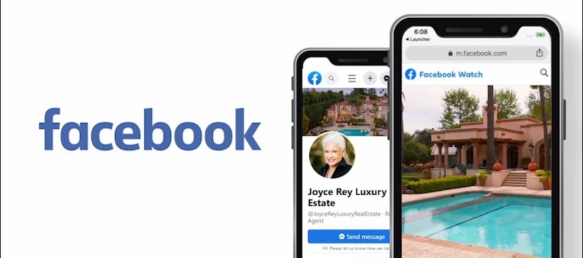 Facebook for real estate example