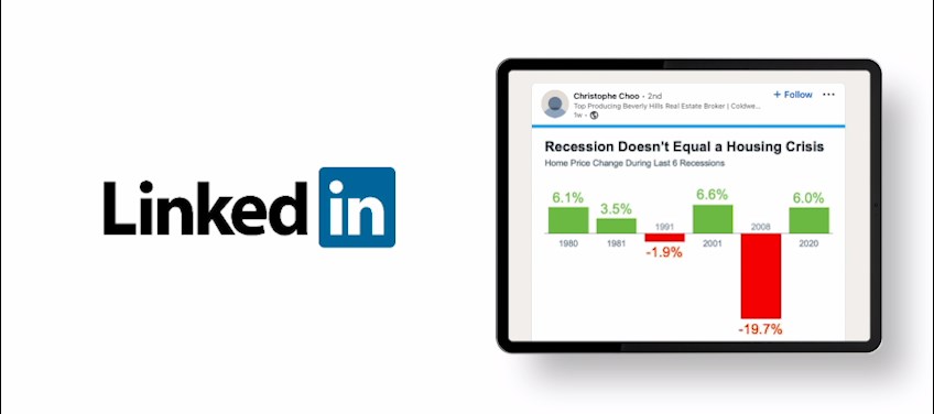 LinkedIn for real estate example