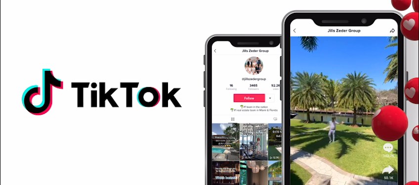 TikTok for real estate example