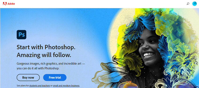 Adobe Photoshop design tool
