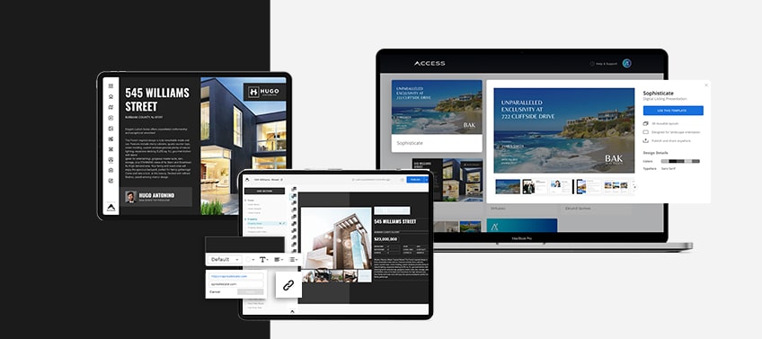ACCESS gives agents more power and flexibility to take their real estate business online