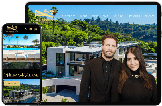 Williams & Williams Estates's screenshot on tablet