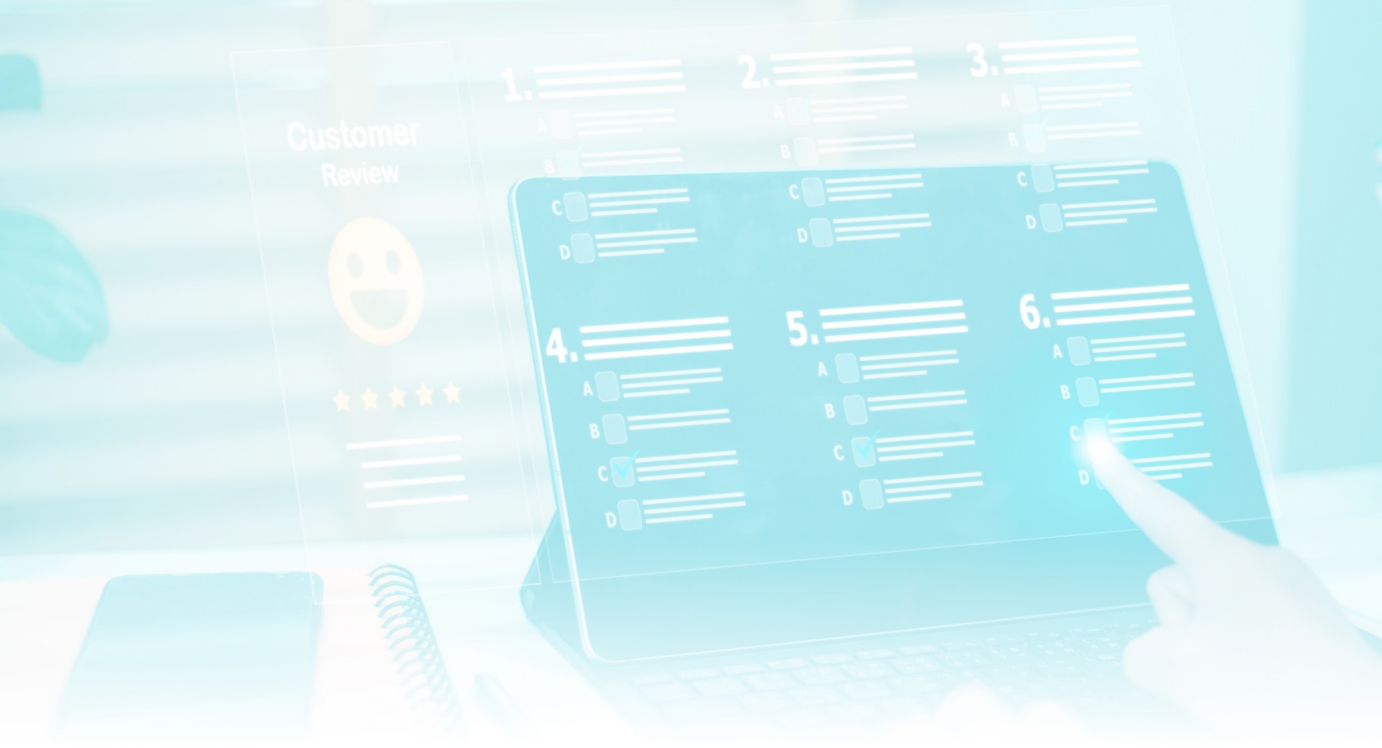 Real Estate Marketing Checklist background