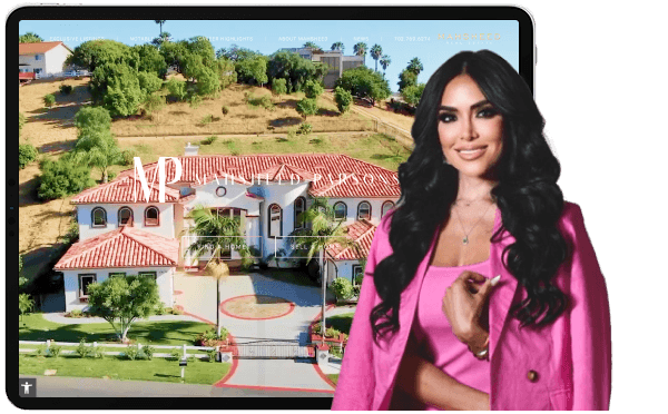 Mahsheed Parsons's website screenshots