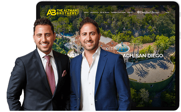 The Altman Brothers's website screenshots