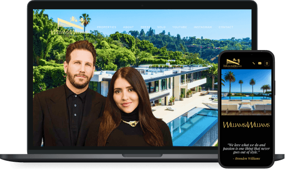 Williams & Williams Estates's website screenshot