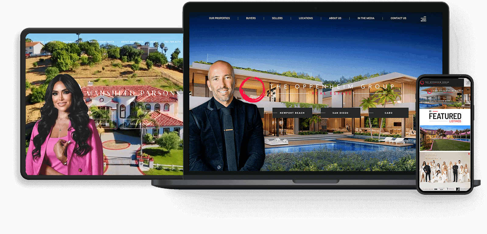 Award-Winning IDXReal Estate Websites's devices
