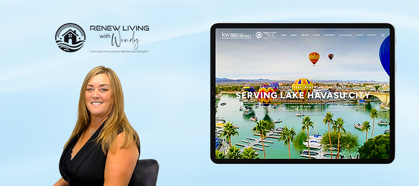 A showcase of Renew Living’s real estate website.