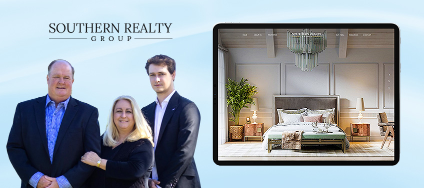 A showcase of Southern Realty Group’s real estate website.
