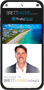 Brett Harris Homes screenshot on phone