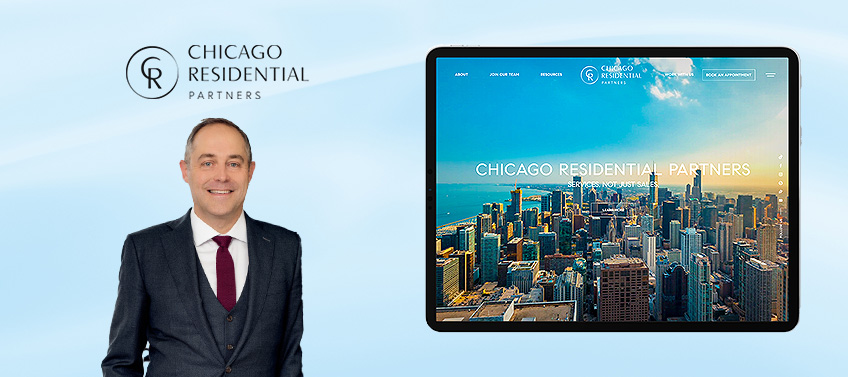 A showcase of Chicago Residential Partners’s real estate website.