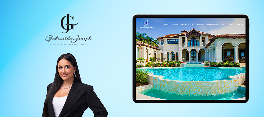 A showcase of Gabriella Joseph’s real estate website