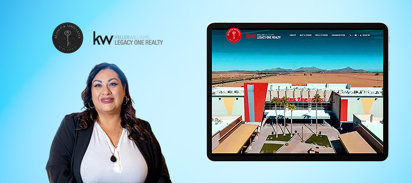 A showcase of the Blanco & Associates real estate website