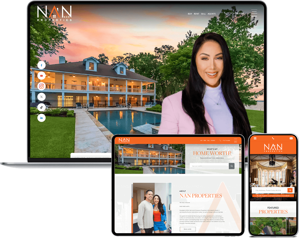 Nan Properties's website screenshot