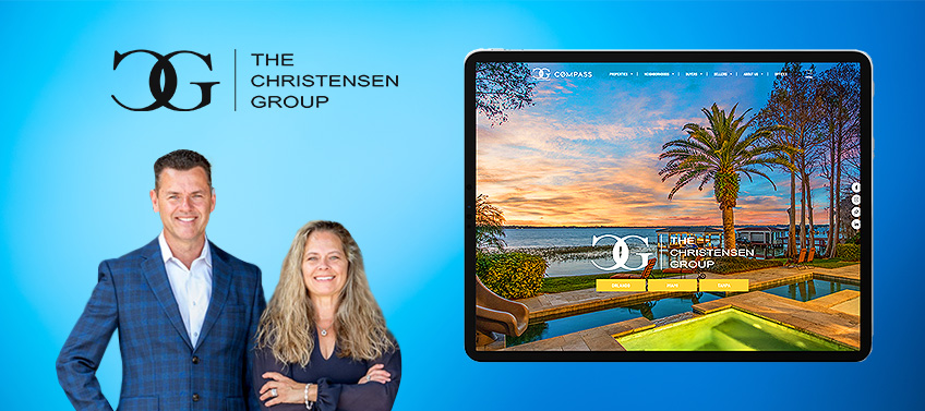 A showcase of The Christensen Group real estate website.
