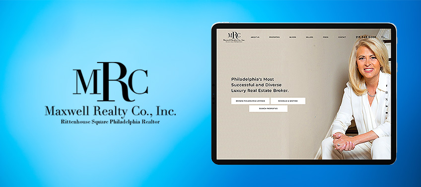 A showcase of the Maxwell Realty real estate website.