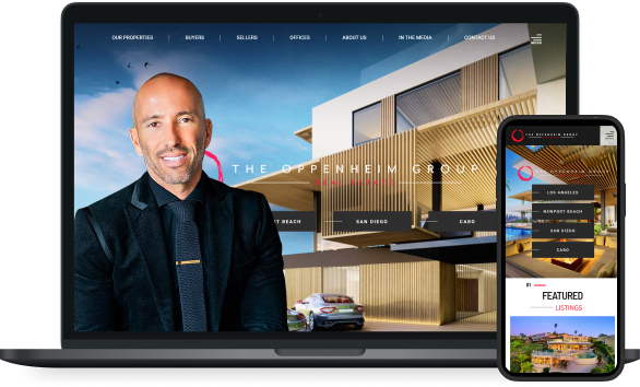 The Oppenheim Group's website screenshot