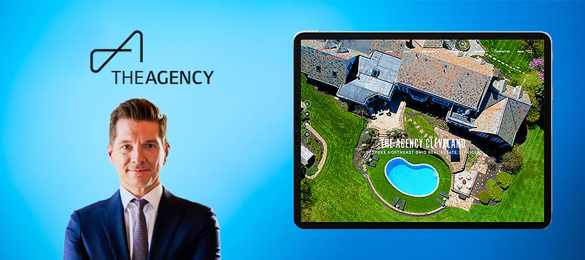 A showcase of The Agency Cleveland Northcoast real estate website.