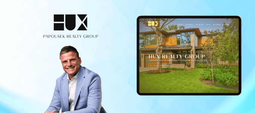 A showcase of Hux Realty’s real estate website