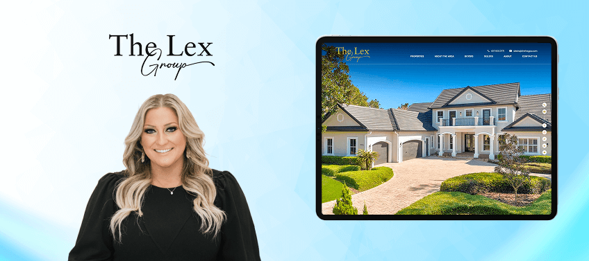 A showcase of The Lex Group’s real estate website