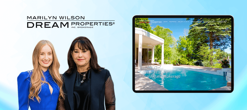 A showcase of Dream Properties’ real estate website